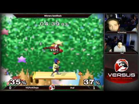 06/21/2015 Versus Weekly Melee - VS|Porkchops (Falco) vs Prof (Marth)