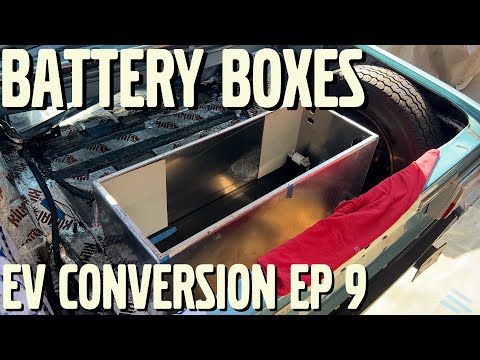 All About Battery Boxes! Volvo 164 EV Electric Conversion Build - Part 9