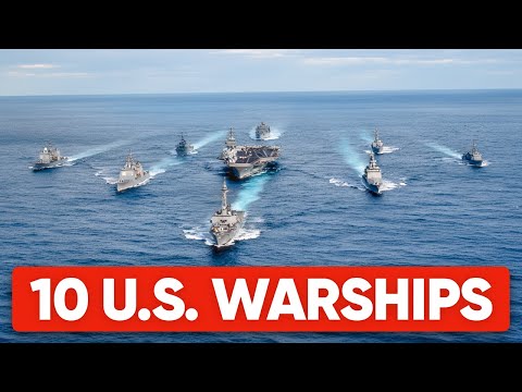 10 US Warships Now Surround Iran — And Another Aircraft Carrier May Be Coming