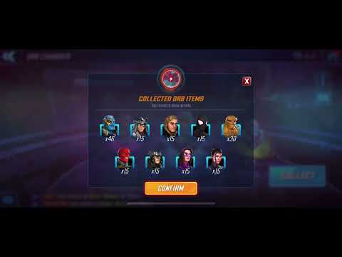 Opening ultimus orbs in marvel strike force