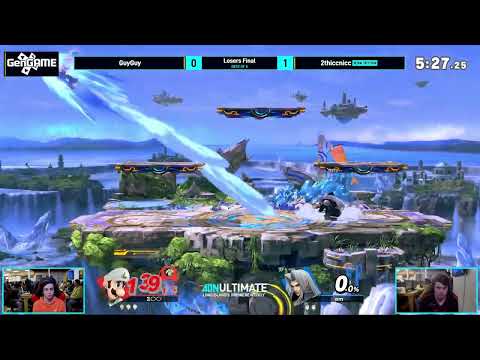 2thiccnicc (Sephiroth) vs GuyGuy (Luigi) | AON Ultimate #163 Losers Final
