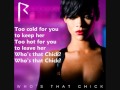 Rihanna ft David Guetta- Who's that Chick ...