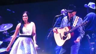 George Strait &amp; Kacey Musgraves - I Just Want To Dance With You/2016/Las Vegas/DEC 3/T-Mobile Arena