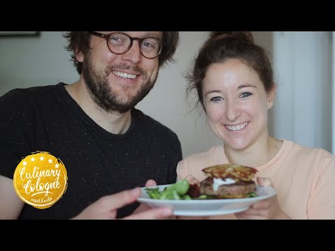 Mein Köln. Mein Rezept. | Kölscher Rievkooche Burger | Kristin Theile-Schürholz & Steffen Kirchhoff