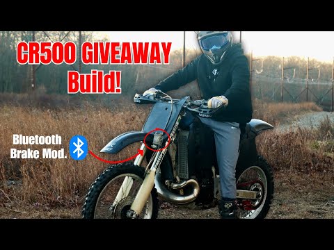 CR500 Giveaway Build Begins – First Start, First Rip, First Problems