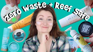 The ULTIMATE Zero Waste Sunscreen Review!! // I tried the BEST Zero Waste Reef Safe Sunscreens
