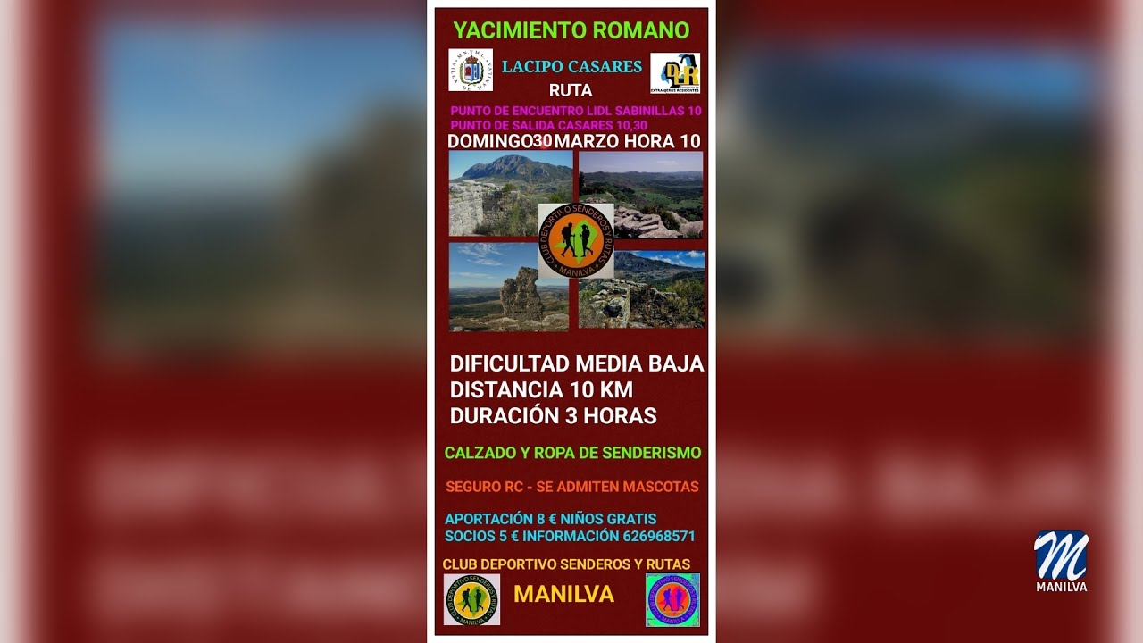 Visita y ruta por el yacimiento de Lacipo