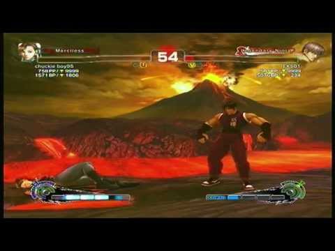 SSF4 Arcade Edition - EKS (Guy) vs. chuckie boy95 (Chun Li)