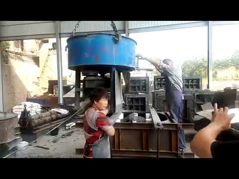 precast shapes of refractory blocks