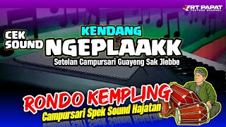 Download lagu CEK SOUND KENDANG NGEPLAK π΅ CAMPURSARI RONDO KEMPLING π΅SPEK SOUND HAJATAN GUAYENG mp3 Download lagu CEK SOUND KENDANG NGEPLAK π΅ CAMPURSARI RONDO KEMPLING π΅SPEK SOUND HAJATAN GUAYENG mp3