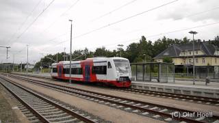 preview picture of video '0650 - RegioSprinter der City Bahn Chemnitz (Baureihe 650) in Glauchau'