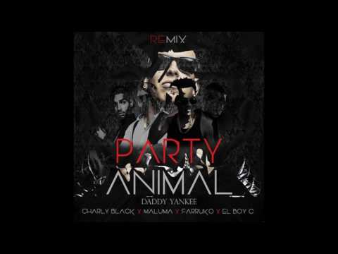 Charly black Ft  Maluma Daddy Yankee Farruko Y El Boy C -  Party Animal Remix (official video?