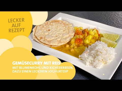 Gemüsecurry mit Reis - Tolles Rezept einfach nachgekocht