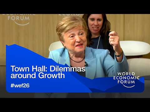 Town Hall: Dilemmas around Growth | World Economic Forum Annual Meeting 2026