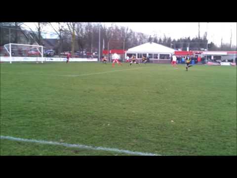 Heukelum 1 - SSC'55 1, Elroy Wolf komt niet tot een inzet