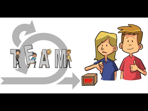 MVP - Minimum Viable Product animation (beyond IT)