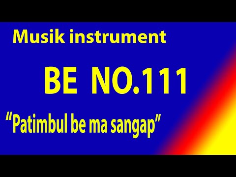 BUKU ENDE NO.111 PATIMBUL BE MA SANGAP  (Ayat 1 - 4 )