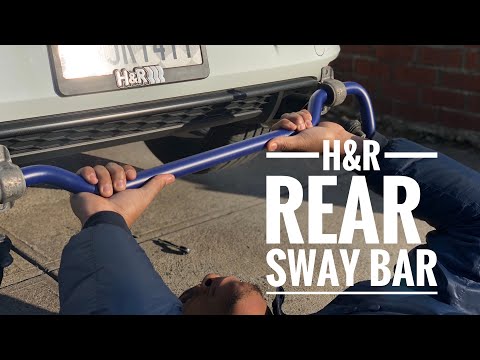 H&R Rear Sway Bar Install on VW GTI MK7