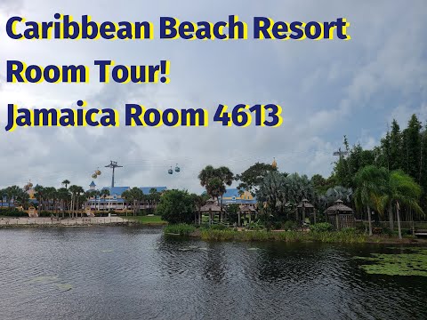 Caribbean Beach Room Tour | Standard 5th Sleeper | Jamaica Room 4613 | Disney World Resort 2021