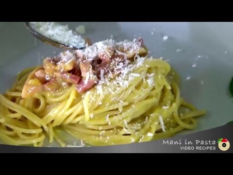 spaghetti alla carbonara - storia + ricetta guidata