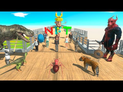 Modern Humans vs Every Faction - Animal Revolt Battle Simulator