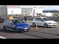 Volkswagen Golf 7 R Vs Golf 7 GTI Clubsport Vs Nissan GT R