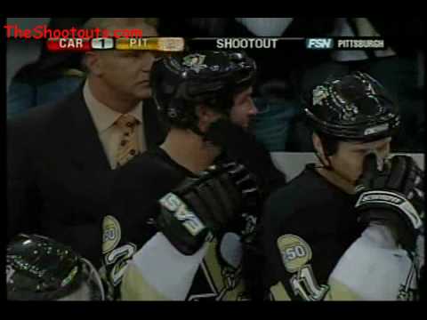 Petr Sykora (PIT) vs. Cam Ward (CAR) Shootout October 19, 2007