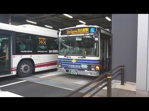 名古屋市交通局名古屋市営バス方向幕回転浄心営業所回送lsuzu自動車ＮＭＳ９