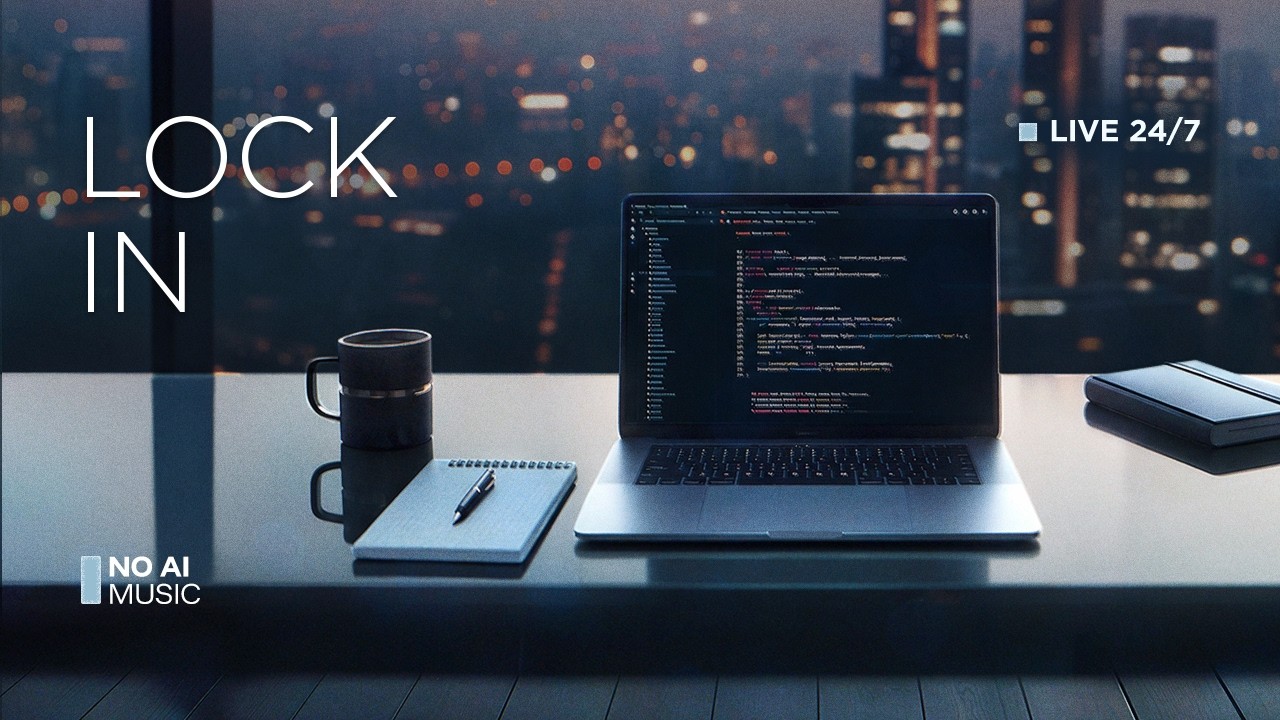 Time to Lock In — 24/7 Work Music for Deep Focus | No AI Music
