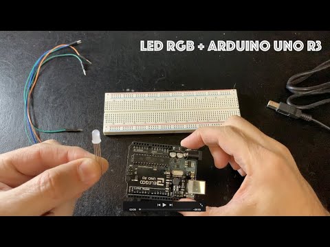 Arduino UNO R3 + Led RGB