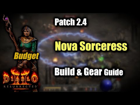 Budget Nova Sorc - Patch 2.4 Diablo 2 Resurrected
