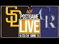 San Diego Padres vs Colorado Rockies Postgame Show (4/23)