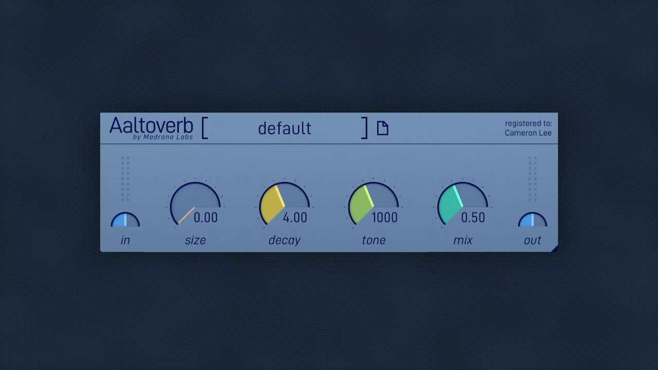 Aaltoverb Demo