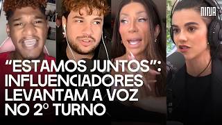 🔥Brino se declara a favor da democracia e influencers mostram apoio a reeleição do governo Lula 🔥