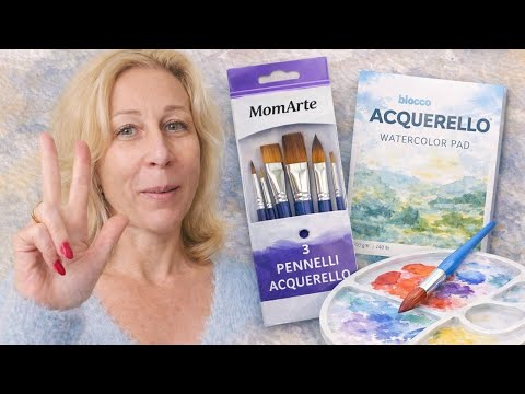 3 materiali indispensabili per iniziare con l’acquerello | Guida per principianti