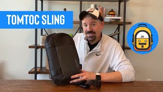 TomToc Navigator EDC Laptop Sling Bag Review & Walkthrough - The Bag That Launched my Channel