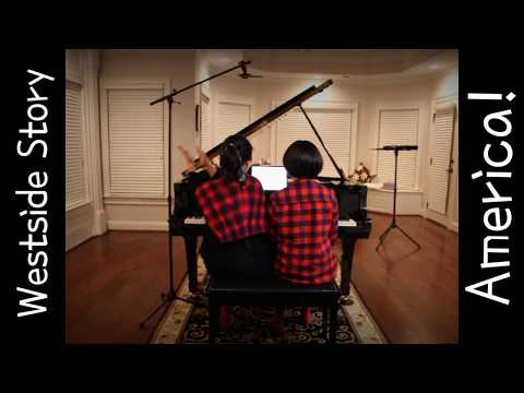 America from Westside Story | Piano Duet