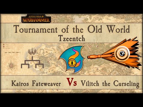 Tournament of the Old World - Tzeentch final round - Kairos Fateweaver Vs. Vilitch the Curseling