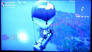 Playing Fortnite with my friend :D