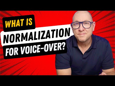 What is Normalization For Voice-Over? When Should I Use it?