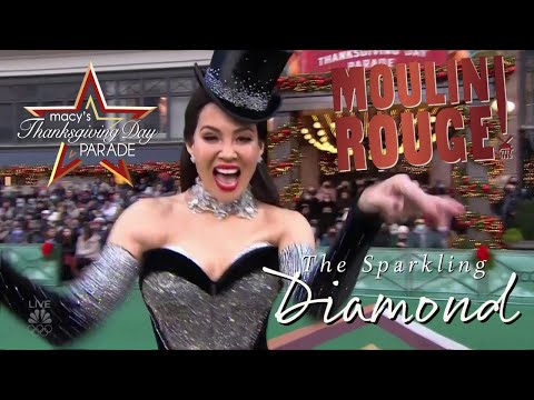 The Sparkling Diamond - MOULIN ROUGE! - 95th Annual Macy's Thanksgiving Day Parade  [25-Nov-21]