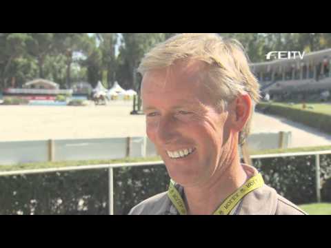 FEI European Jumping championships 2011 - Jos Lansink