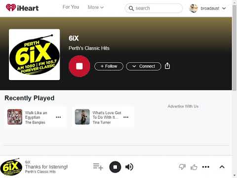 6iX Perth Radio Aircheck 2025-12-02 3PM-6PM