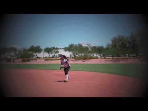 Sophia Cordova Softball Skills Video
