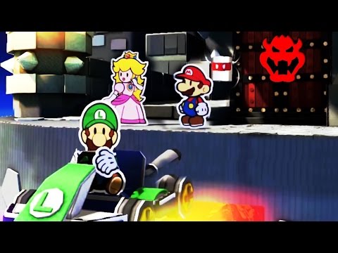 Paper Mario Color Splash Final Boss Battle + Ending | Black Bowser's Castle