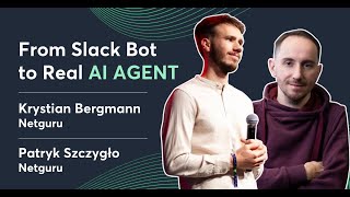 👀🏗️ From Slack Bot to Sales Agent: How We Built a Real AI AGENT