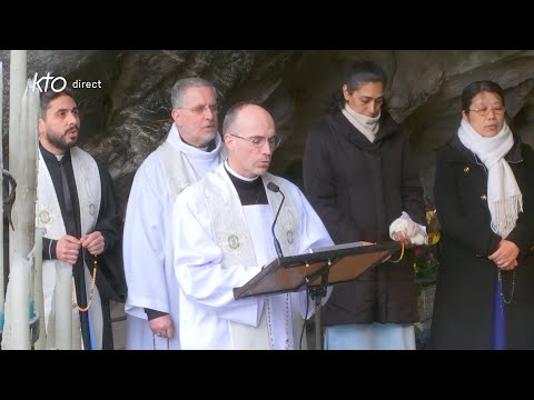 Chapelet du 29 février 2024 à Lourdes