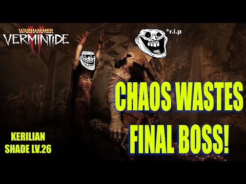 WARHAMMER VERMINTIDE 2 Chaos Wastes Ending and Final Boss