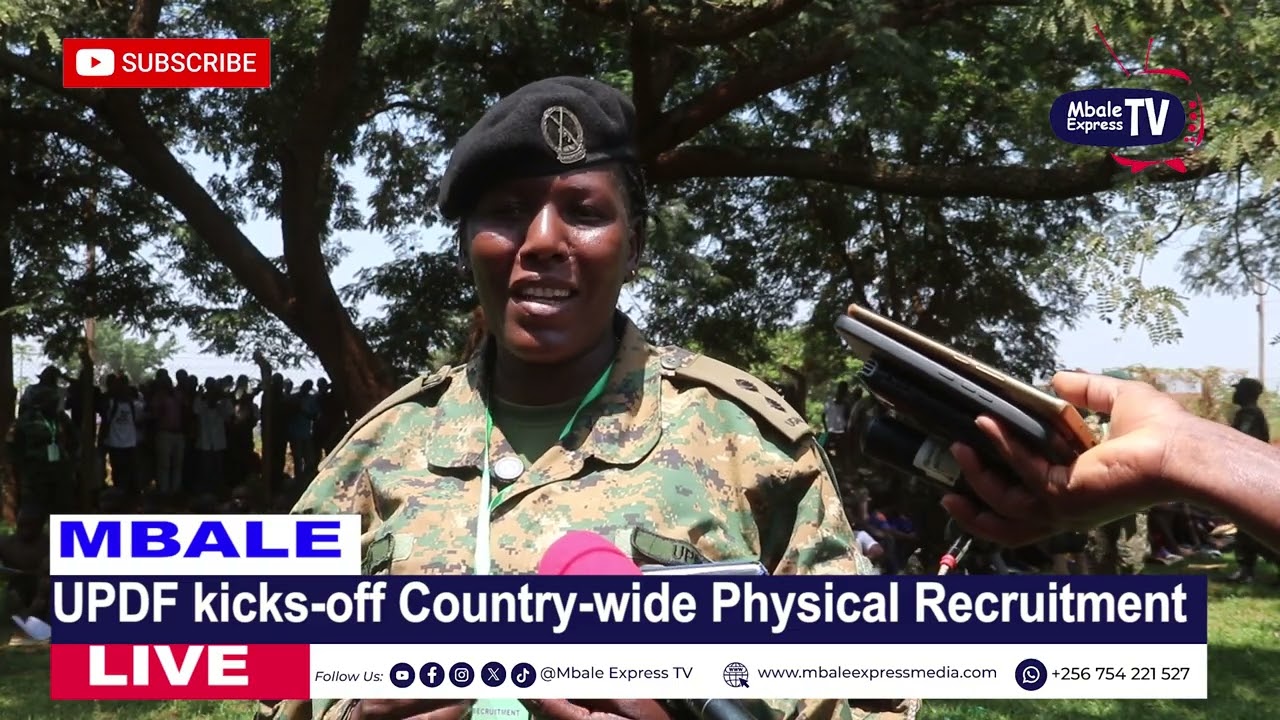 UPDF commences Physical Recruitment Country-Wide