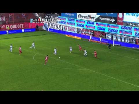 Se perdieron el descuento. Argentinos 0 - Quilmes 2. Fecha 15. Primera División 2015. FPT.